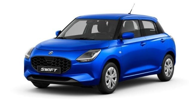 Blauer Suzuki Swift